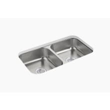 McAllister 32" Double Basin Undermount 18 Gauge Kitchen Sink