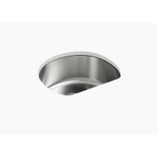 McAllister 23-5/8" Single Basin 18 Gauge Undermount Kitchen Sink