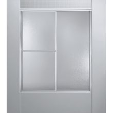 Deluxe 70" High x 59-3/8" Wide Sliding Framed Shower Door with Clear, Frosted, or Pattern Glass