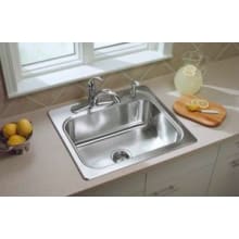 Southhaven Single-Basin Kitchen Sink, 25" x 22" x 6-1/2"  (40 Pack)