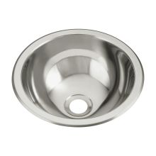 13.625" Single Basin Drop In or Undermount Stainless Steel Bar Sink with SilentShield&reg;