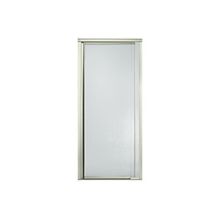 Vista Pivot II 65-1/2" High x 31-1/4" Wide Hinged Framed Shower Door with Pattern or Frosted Glass