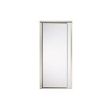 Vista Pivot II 65-1/2" High x 36" Wide Hinged Framed Shower Door with Pattern or Frosted Glass
