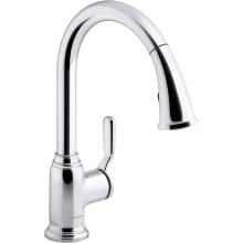 Ludington 1.5 GPM Single Hole Pull Down Kitchen Faucet