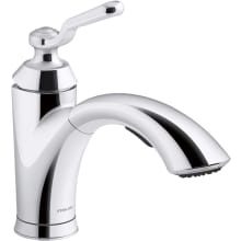 Ludington 1.5 GPM Single Hole Pull Out Kitchen Faucet