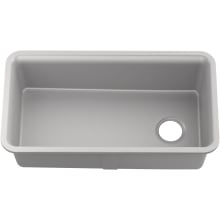 Gunnison 33-1/2" Undermount Single Basin Composite Material Kitchen Sink