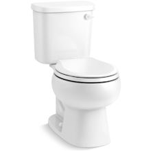 Windham 1.6 GPF Two Piece Round Toilet with Right Hand Lever
