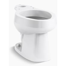 Windham Elongated toilet bowl with 10" rough-in