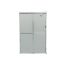 Finesse 70-5/16" High x 47-1/4" Wide Sliding Frameless Shower Door with Clear, Frosted, or Pattern Glass