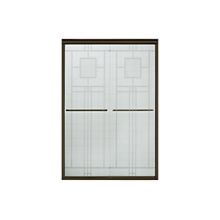 Finesse 70-1/16" High x 47-5/8" Wide Sliding Frameless Shower Door with Clear, Frosted, or Pattern Glass