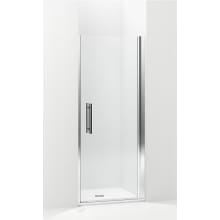 Finesse 67" High x 34-1/2" Wide Swinging Frameless Shower Door with 5/16" Glass