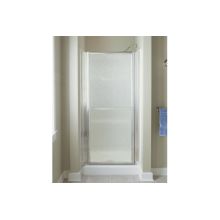 Finesse 65-1/2" High x 36" Wide Hinged Frameless Shower Door with Clear, Frosted, or Pattern Glass