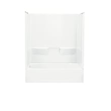 Performa 60" x 30" x 76-3/4" Vikrell Shower with Drain Left