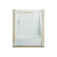 Ensemble AFD, 60" x 42" x 74-1/4" Tile Bath/Shower with Age in Place Backers - Right-hand Drain
