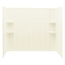 Ensemble 55-1/4" x 60" x 33-1/4" Vikrell Shower Wall Set with Tile Design