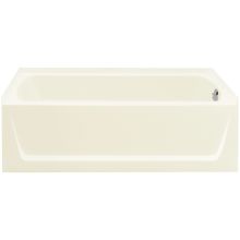 Ensemble 60" Three Wall Alcove Soaking Tub with Right Drain