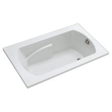 Lawson 60" x 36" Vikrell Soaking Bathtub for Drop In Installations with Reversible Drain Location