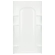 Ensemble 72-1/2" x 42" Vikrell Shower Back Wall with Curve Design and Age-in-Place Backers