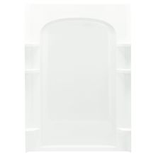 Ensemble 72-1/2" x 48" Vikrell Shower Back Wall with Curve Design and Age-in-Place Backers