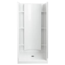 Accord 36" x 37-1/4" x 77" Vikrell Shower with Drain Center