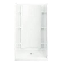 Accord 42" x 37-1/4" x 77" Vikrell Shower with Drain Center