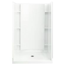 Accord 48" x 37-1/4" x 77" Vikrell Shower with Drain Center