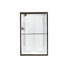 Finesse 65-1/4" High x 45-3/8" Wide Sliding Framed Shower Door with Clear Glass