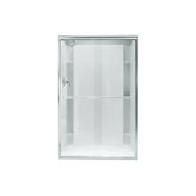 Finesse 65-1/4" High x 45-3/8" Wide Sliding Framed Shower Door with Clear Glass
