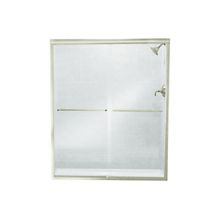 Finesse 70-1/16" High x 57" Wide Sliding Framed Shower Door with Clear Glass