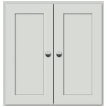 Simplicity 25" MDF and Plywood Wall Mounted Bathroom Cabinet