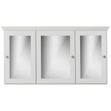 Simplicity 48" x 27" Framed 3 Door Medicine Cabinet