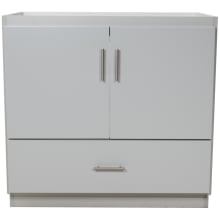 Simplicity 36" Single Free Standing Vanity Cabinet Only - Less Vanity Top
