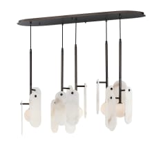 Megalith 5 Light 48" Wide LED Linear Chandelier by Nina Magon