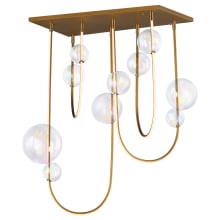 Dreamer 36" Wide LED Abstract Linear Pendant