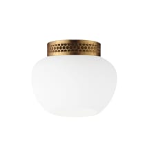 Incognito 8" Wide LED Flush Mount Ceiling Fixture by Mat Sanders