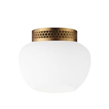 Incognito 14" Wide LED Flush Mount Ceiling Fixture by Mat Sanders