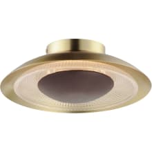 Prismatic 16" Wide LED Flush Mount Ceiling Fixture by Mat Sanders