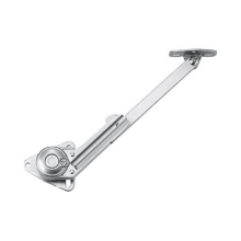 Left Handed Adjustable Upward-Opening Cabinet Stay-Lift with 78, 90, or 100 Degree Opening Angle and Soft-Close Function