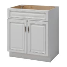 Riley 30" Single Free Standing Vanity Cabinet Only with Double Doors - Less Vanity Top