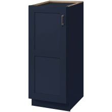 Blue Topaz 48" Solid Wood and Birch Veneer Free Standing Bathroom Linen Cabinet