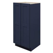 Blue Topaz 24" Wide x 54" Tall Double Door Tall or Pantry Cabinet