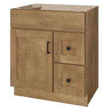 Daley 30" Single Free Standing Vanity Cabinet Only - Less Vanity Top