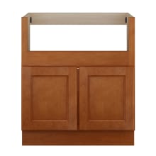 Ellisen 30" Wide x 34-1/2" High Double Door Base Cabinet