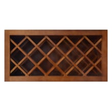 Ellisen 30" x 15" Wine Bottle Rack Wall Cabinet