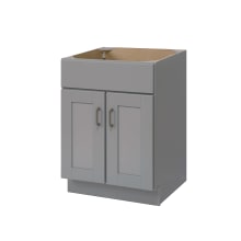Grayson 24" Single Free Standing Vanity Cabinet Only - Less Vanity Top