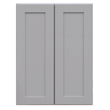 Grayson 27" Wide x 36" High Double Door Wall Cabinet with Soft Close Hinges