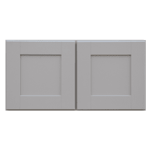 Grayson 30" Wide x 15" High Double Door Wall Cabinet with Soft Close Hinges