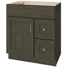 Livingstone 30" Single Free Standing Vanity Cabinet Only - Less Vanity Top