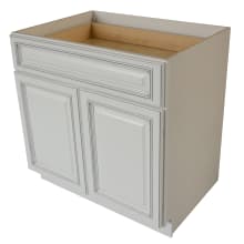 Riley 33" Wide x 34-1/2" High Double Door Base Cabinet with 1 Drawer and 1 Shelf