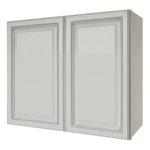 Riley 36" Wide x 30" High Double Door Wall Cabinet with 2 Shelves